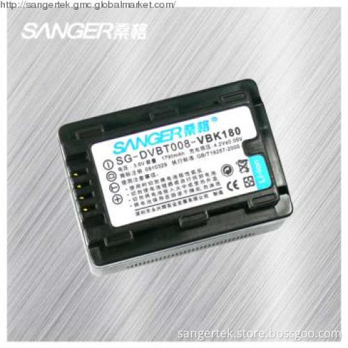 Replacement digital camera battery for Panasonic VBK180